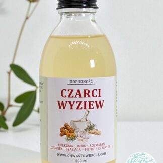 CZARCI WYZIEW – kurkuma, czosnek, imbir, czarny bez, szałwia, rozmaryn