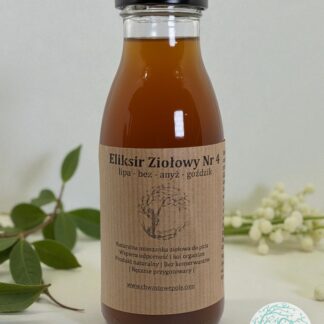 ELIKSIR ZIOŁOWY NR.4 – czarny bez, anyż, lipa, goździk