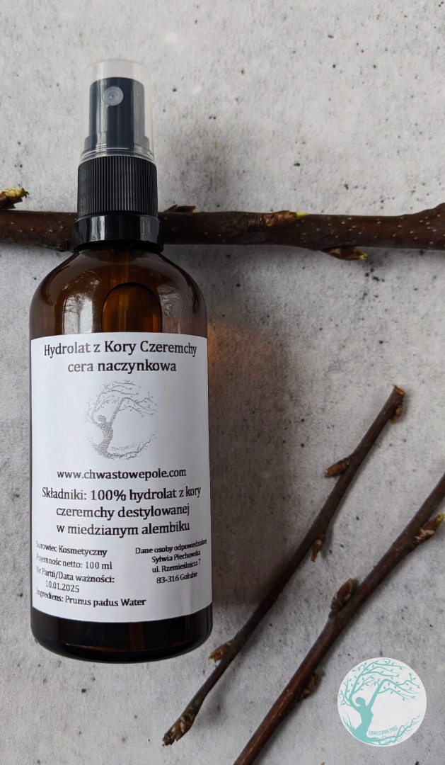 HYDROLAT Z KORY CZEREMCHY – Cera dojrzała, naczynkowa