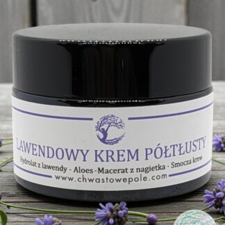 KREM LAWENDA I ALOES-półtłusty 30 ml