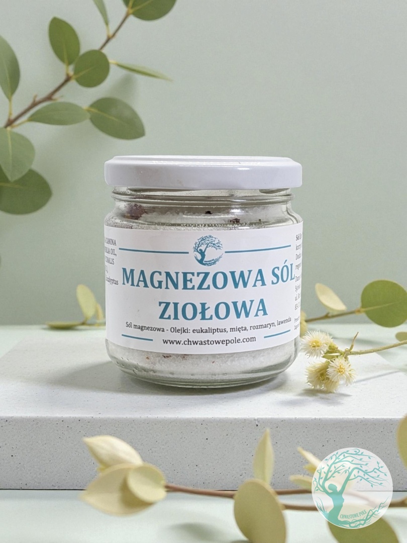 Magnezowa Sól Ziołowa – Komfort Oddechowy i Relaks