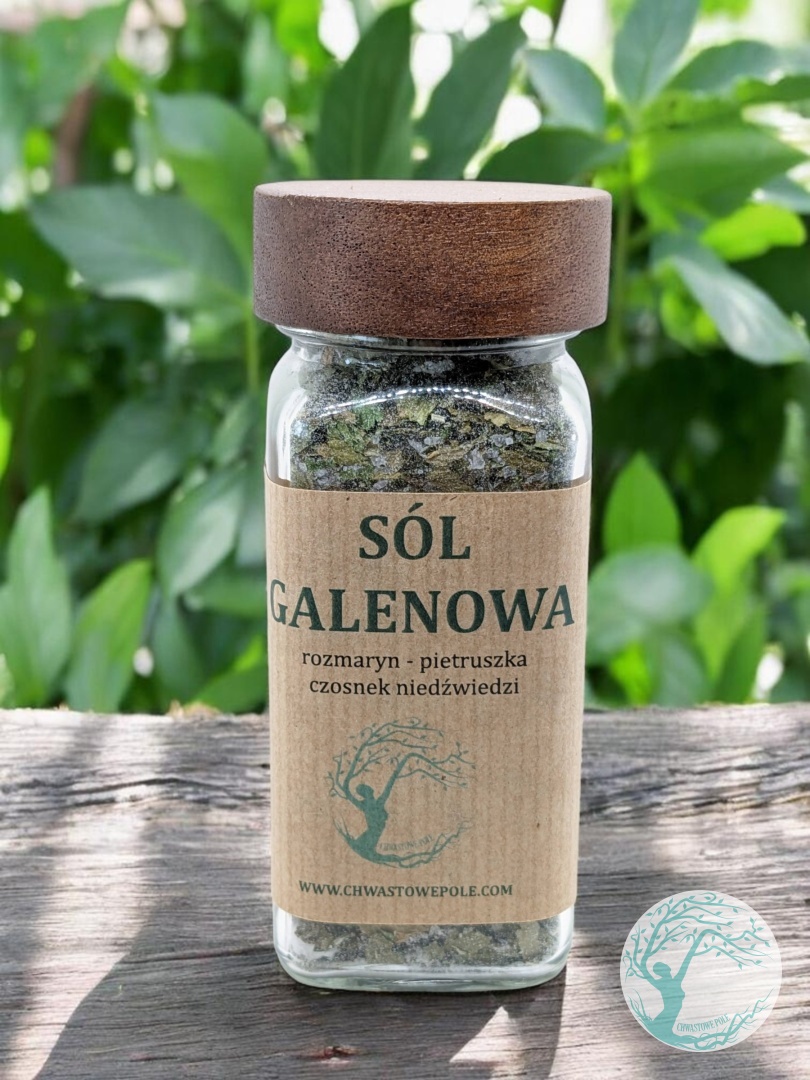 SÓL GALENOWA - czosnek niedźwiedzi, rozmaryn, pietruszka - obrazek 2