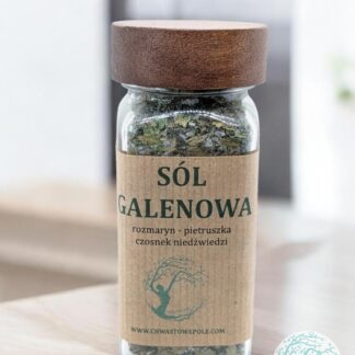 SÓL GALENOWA - czosnek niedźwiedzi, rozmaryn, pietruszka