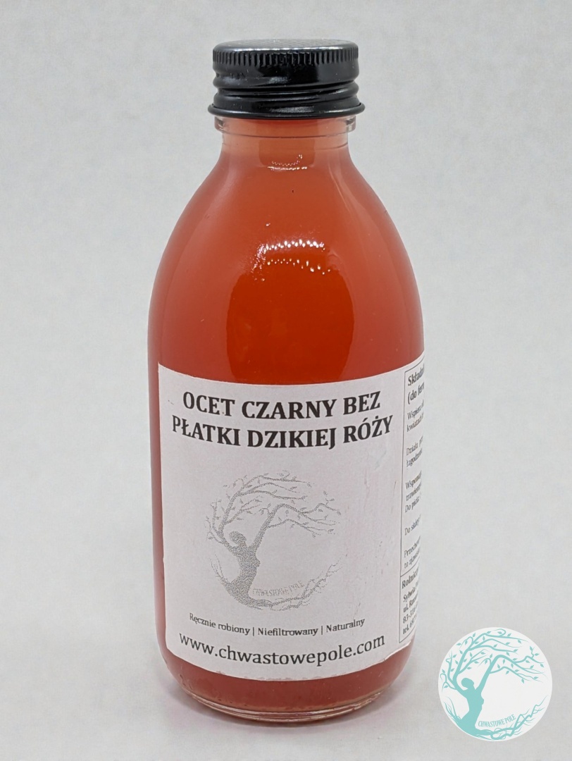 ŻYWY OCET – PŁATKI DZIKIEJ RÓŻY – KWIAT BZU CZARNEGO – edycja limitowana - obrazek 3